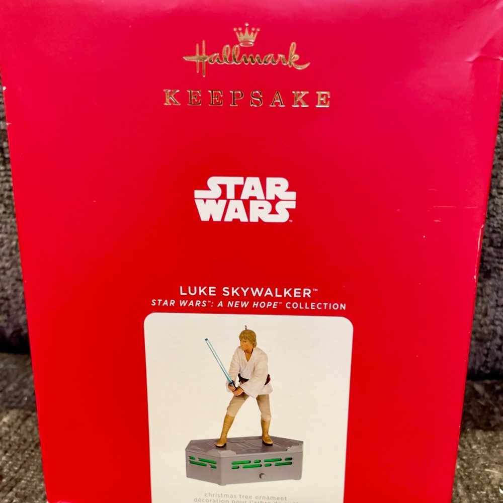 Hallmark Keepsake Storytellers Ornament: Star Wars Luke Skywalker NIB!